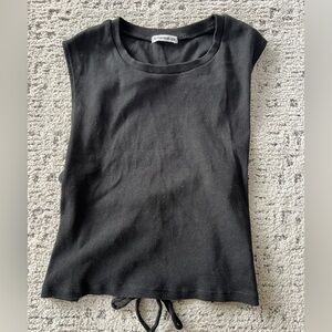 Reformation open back tank top